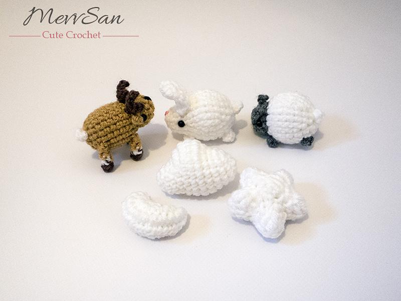 Amigurumi Mobile Shapes