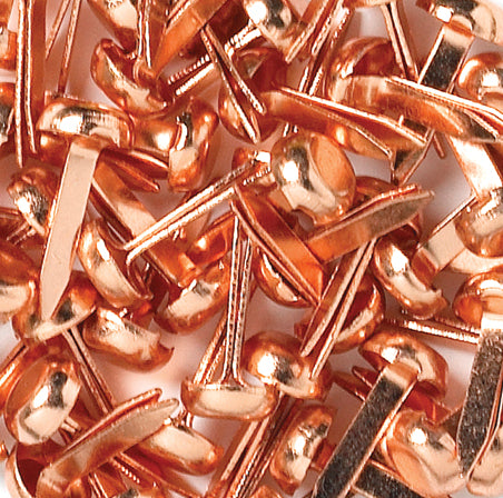 Doodlebug Mini Brads .125" 25/Pkg - Copper