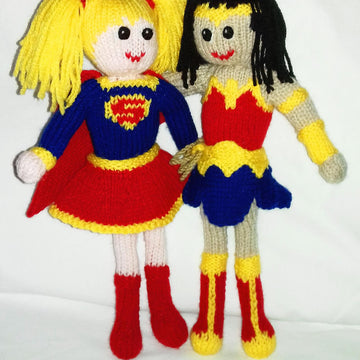 Wonder Woman and Supergirl soft toy