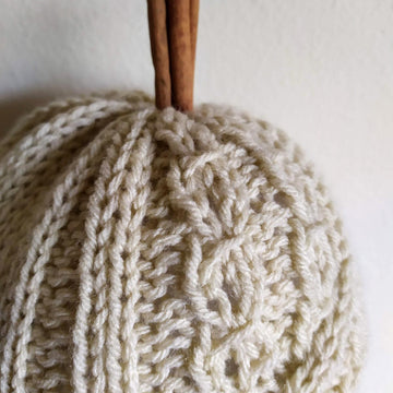 Cabled Pumpkin