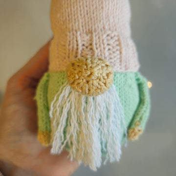 Knitted Spring Gnome