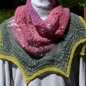 Hint of Spring shawlette