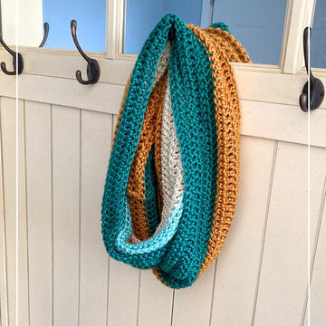 Colorful Easy Infinity Scarf