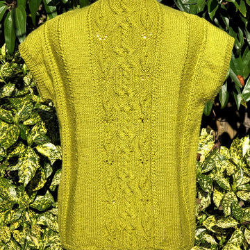 Cara - Top with Cable and Leaf Panel