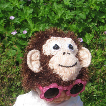 Baby Monkey Beanie Hat