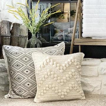 061 The Chevron Bobble Pillow