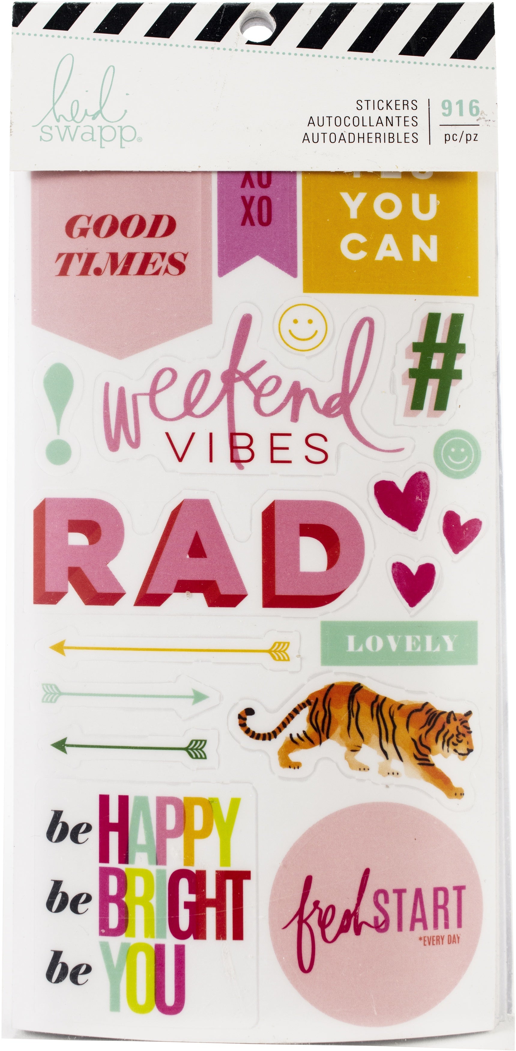 American Crafts Heidi Swapp Color Fresh Sticker Book - 916/Pkg
