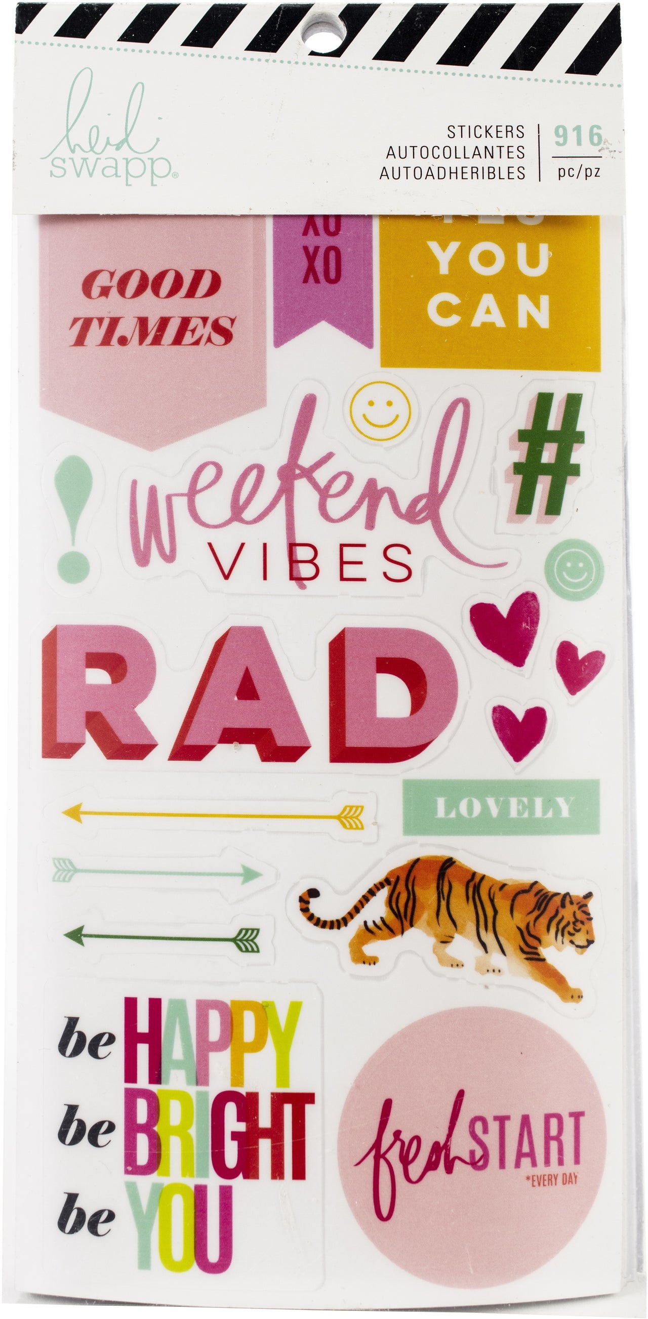 American Crafts Heidi Swapp Color Fresh Sticker Book - 916/Pkg