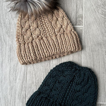 Kerri's Seed & Cable Beanie