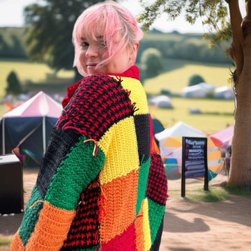 Harry Styles Crochet Cardigan