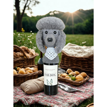 Poodle Wine Bottle Topper