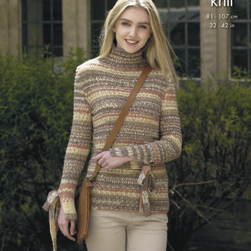 Sweaters in King Cole Drifter DK - 4956 - Downloadable PDF
