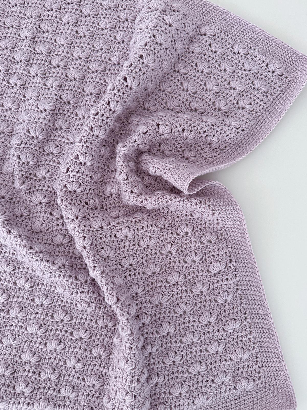 Posy Puff Baby Blanket