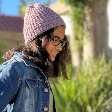 Burlap Weave Hat