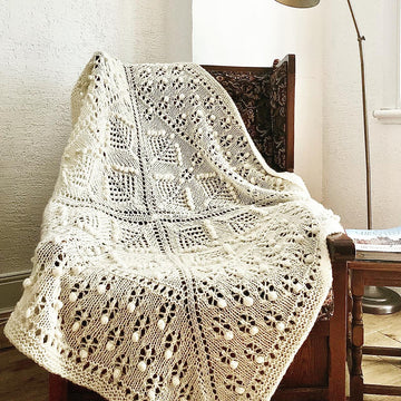 Snowdrift Lap Blanket