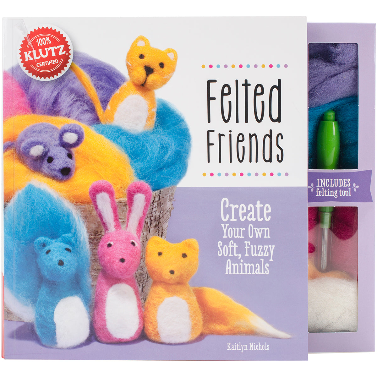 Klutz Felted Friends Book Kit - 478580