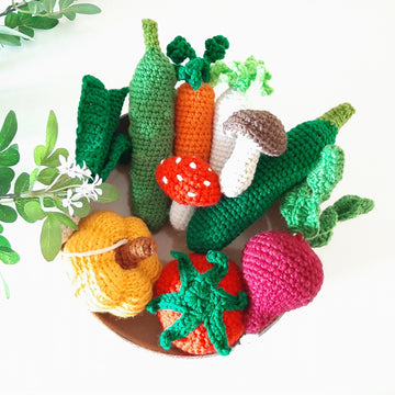 10 vegetables set