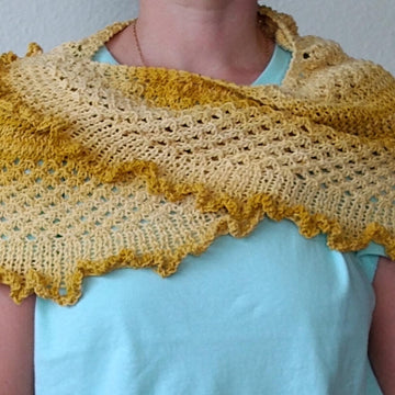 Lemon slice shawl