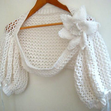 Puff Sleeve Wedding Shrug