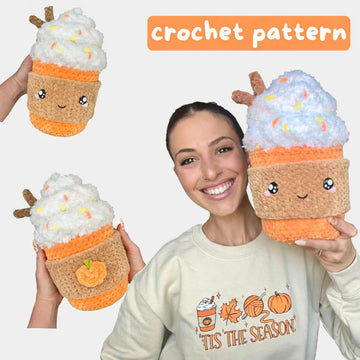 Pumpkin Spice Latte Crochet