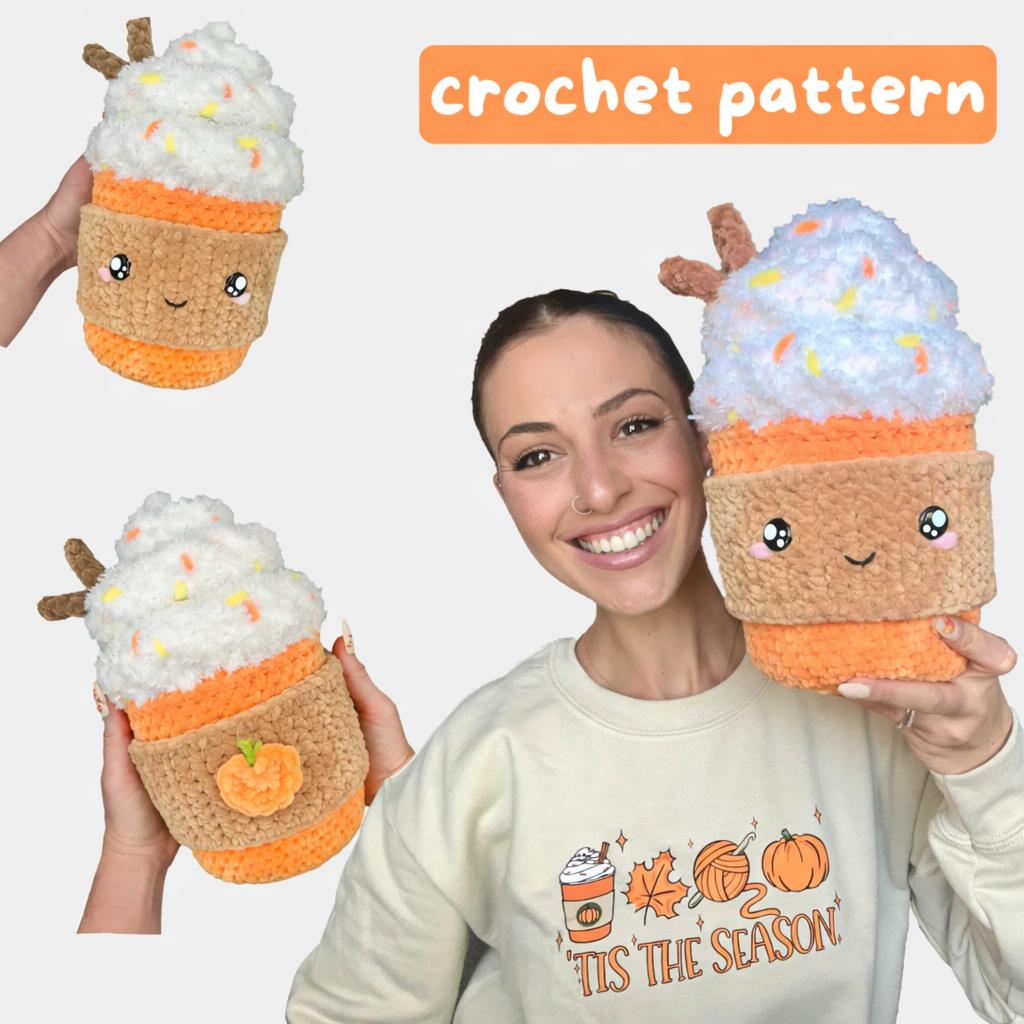 Pumpkin Spice Latte Crochet