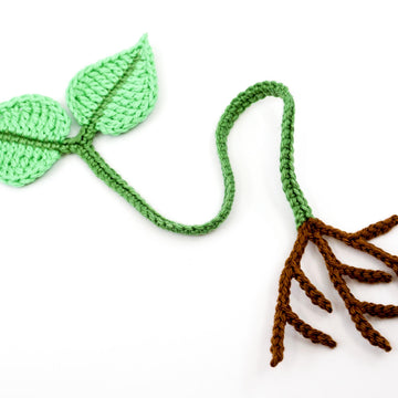 Leaf Bookmark Crochet Pattern