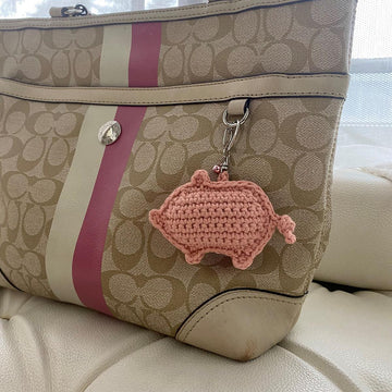 Pig Silhouette Charm