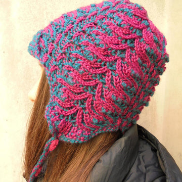 WinayWayna brioche earflap hat