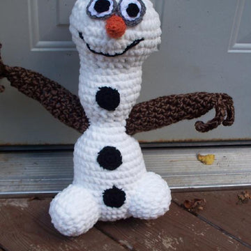 Plush Hugging Snowman Toy Doll