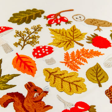 DMC Autumn Embroidery Pattern - PAT1660 - Downloadable PDF
