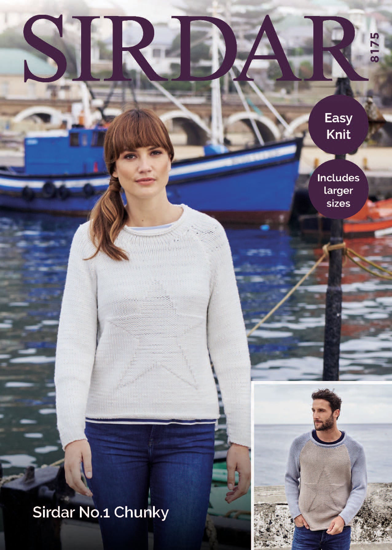 Jumpers in Sirdar No.1 Chunky  - 8175 - Downloadable PDF