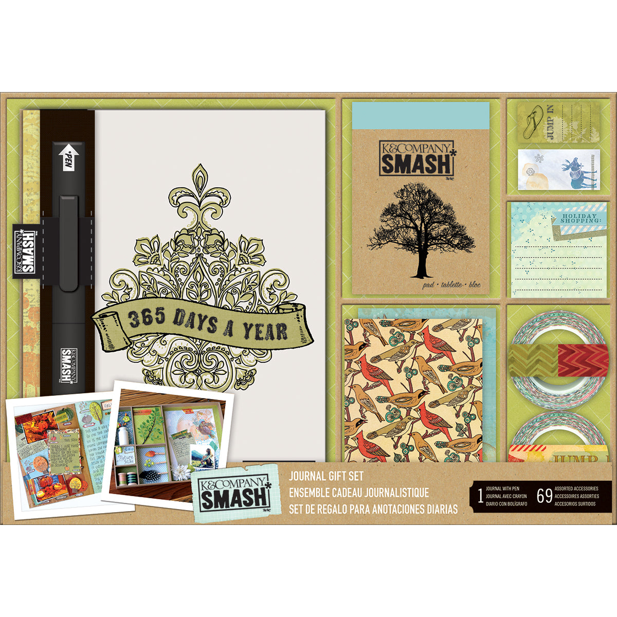 K&Company SMASH Folio Gift Set 69/Pkg - 365
