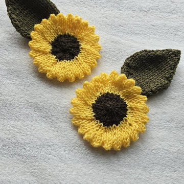 Knitted Sunflower