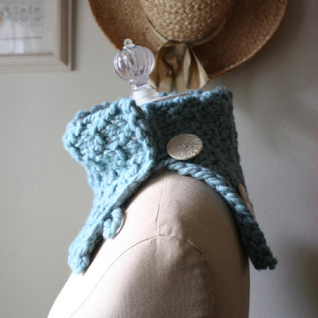 Phydeaux Knot Cowl / Neckwarmer Knitting Pattern