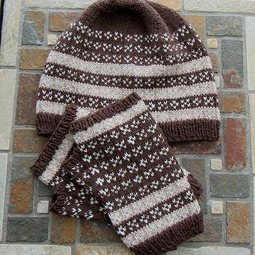 Froya Hat and Mitts