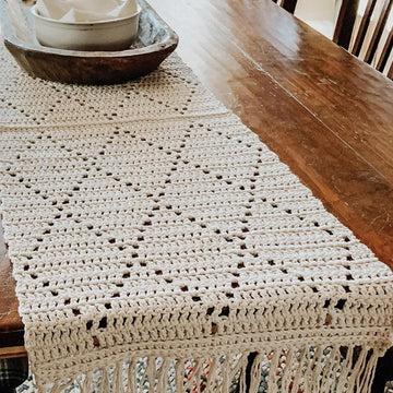 Lattice Table Runner