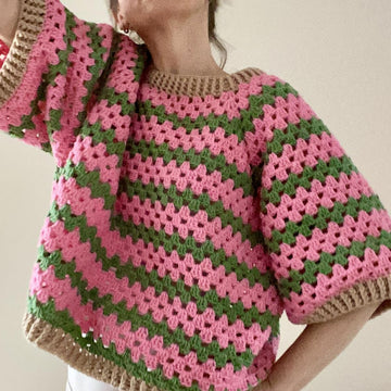 Strawberry Oversized Sweater