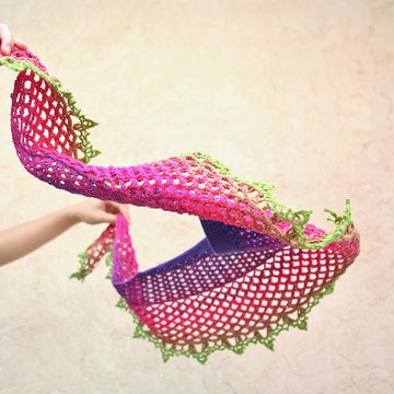 Dragonfruit Shawl