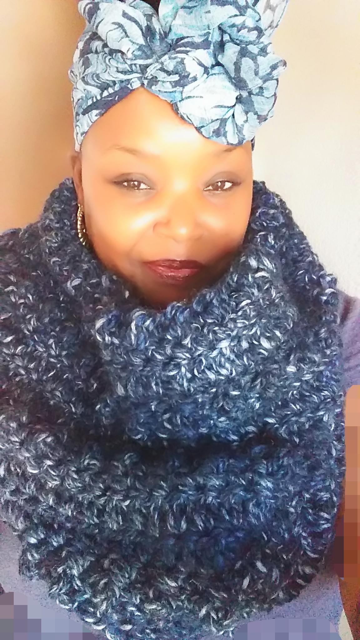Deja Blue Cowl