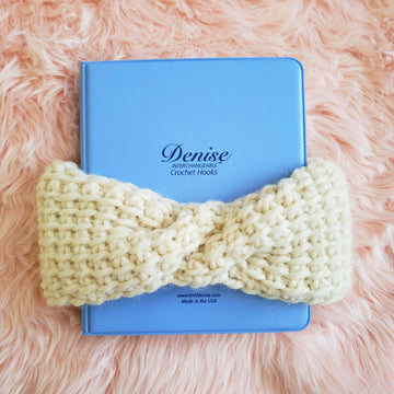 Tunisian Twist Ear Warmer
