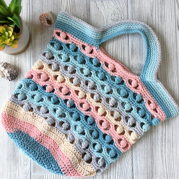 Sea Shells by the Sea Shore Market Bag