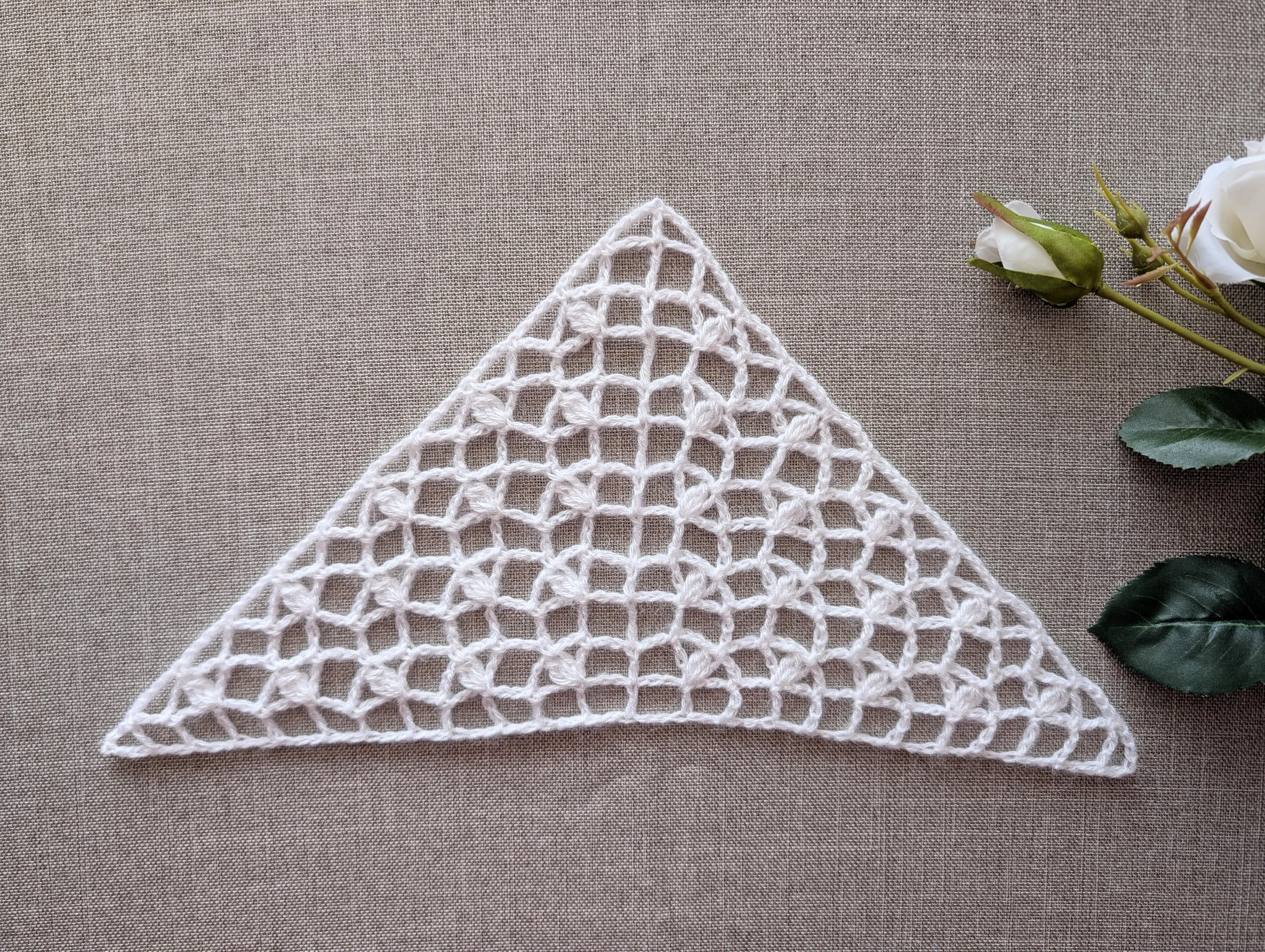 Crochet Baktus / Shawl #98