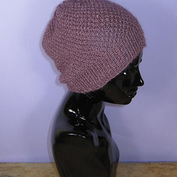 Double Moss (Seed) Stitch Slouch Hat