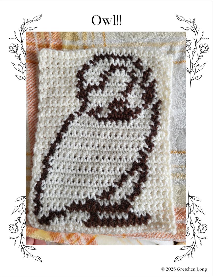 Owl Tapestry Crochet Pattern
