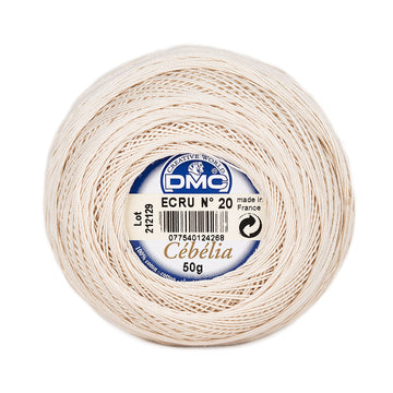 DMC Cebelia Crochet Thread No. 20 Naturals