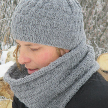 Winter Chill Reversible Cowl and Scarf