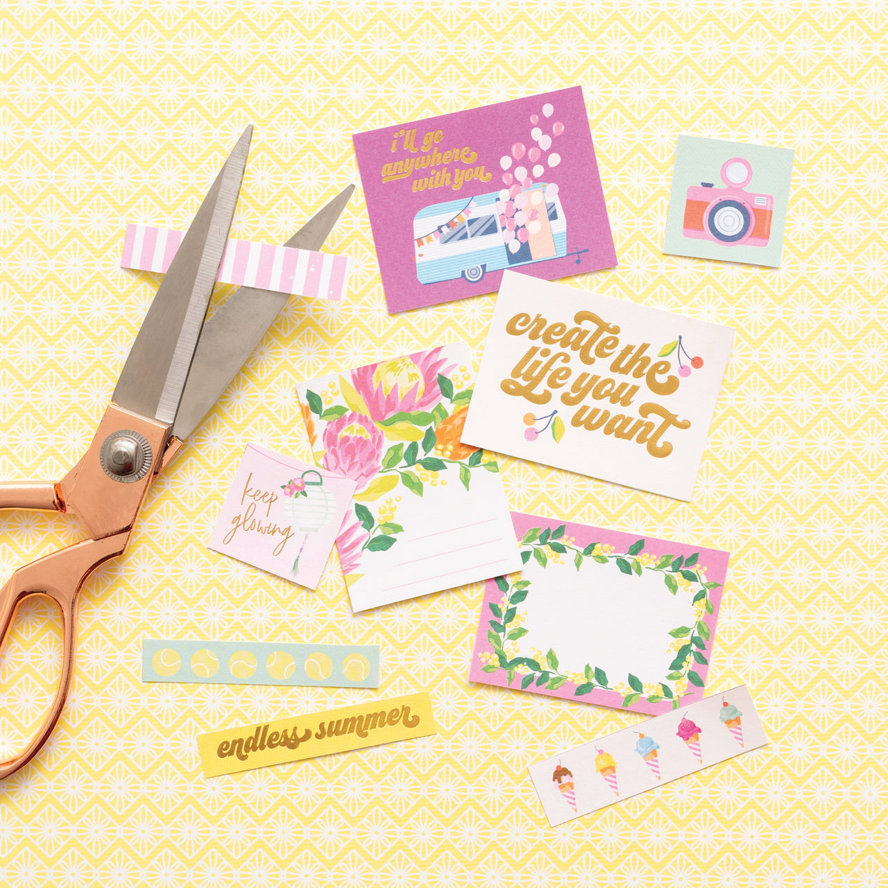 American Crafts Single-Sided Paper Pad 6"X8" 36/Pkg - Dear Lizzy Here & Now