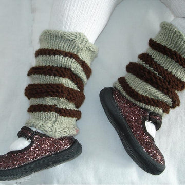 Toddler Striped Legwarmers