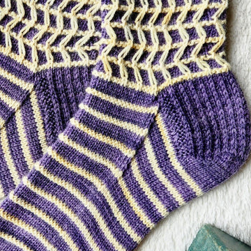 Crooked Cube Socks