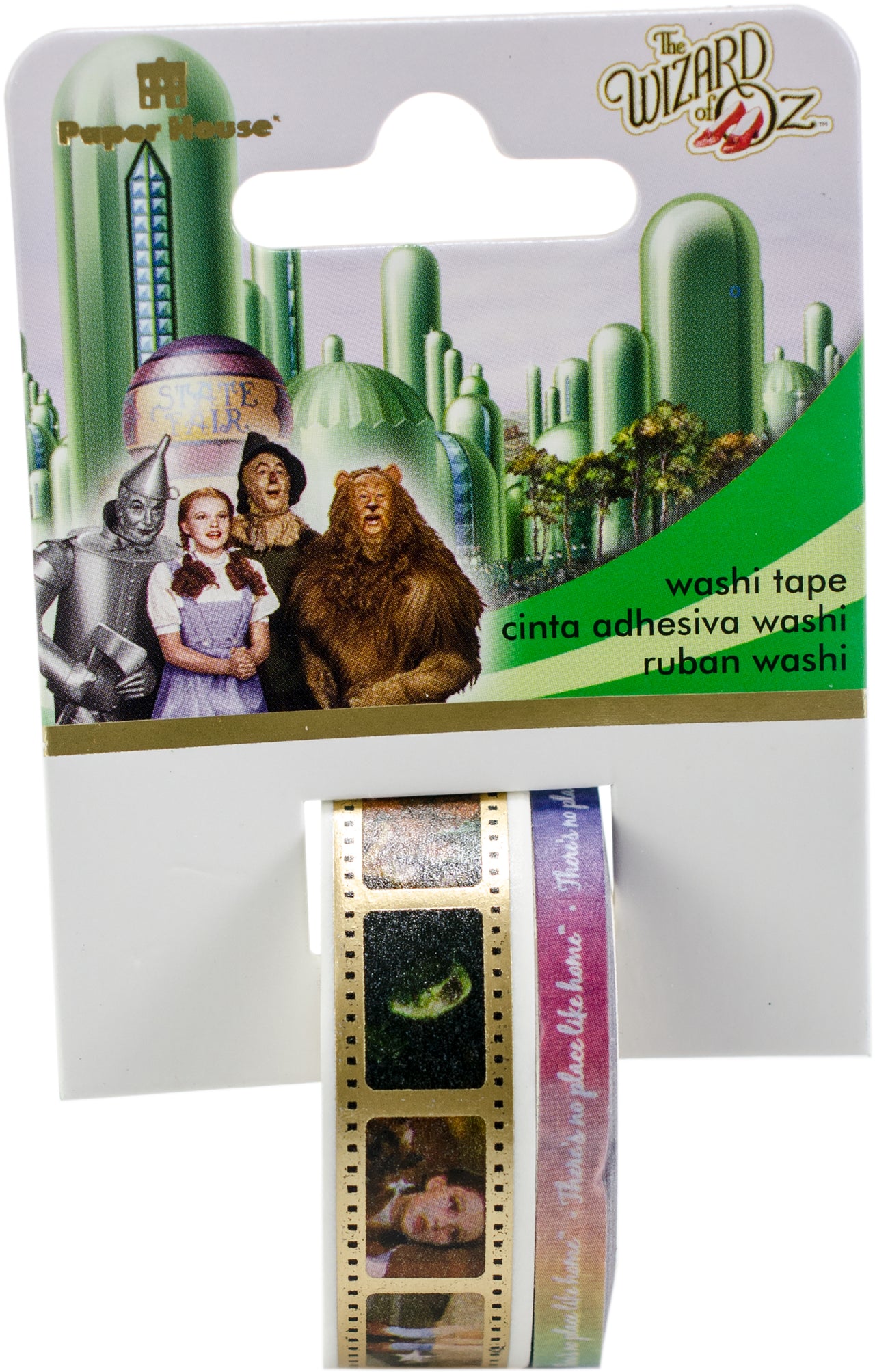 Paper House Washi Tape 2/Pkg - Wizard Of Oz, 15mmx10m and 5mmx10m